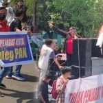 Persoalan Parkir Alfamart Semakin Panas, Giliran Gemawabi Lakukan Aksi Unjuk Rasa, Alfamart Angkat Kaki?