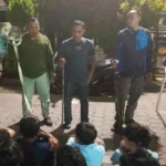 Polres Tegal Kota Amankan 20 Remaja Beserta Celurit dan Golok