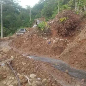 Ruas Jalan Tik Sirong Kembali Longsor, Camat: Sudah Kita Sampaikan Ke Dinas Terkait