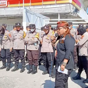 Semakin Memanas, Puluhan Juru Parkir Demo di Depan Kantor Alfamart Kota Bengkulu