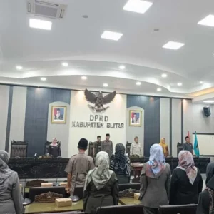 DPRD Kabupaten Blitar Gelar Paripurna Dengan 5 Agenda Penting Paripurna DPRD Kabupaten Blitar Penyampaian Laporan Banggar Pertanggungjawaban APBD 2023
