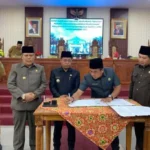 DPRD Lebong Gelar Paripurna Pendapat Akhir Fraksi Pertanggungjawaban LKPD 2023