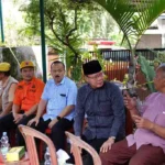 Gubernur Rohidin Beri Bantuan Pensiunan Pemprov Yang Tertimpa Musibah Kebakaran