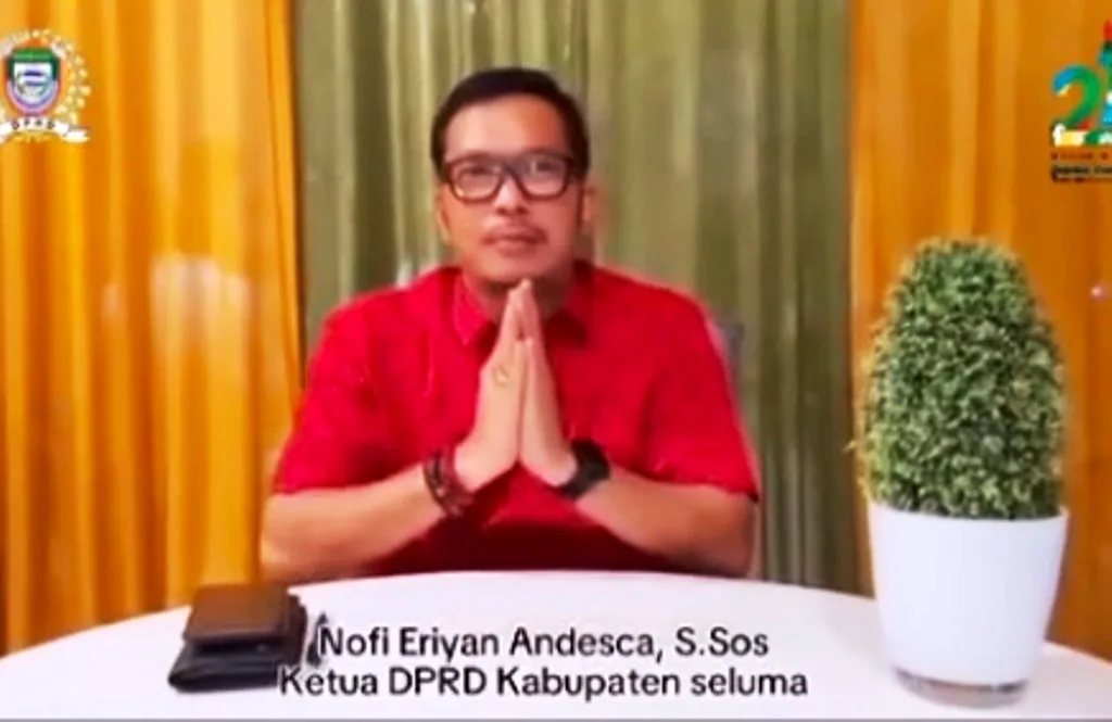 Nofi Eriyan Andesca Ucapkan Selamat Hari Jadi ke-21 Kabupaten Seluma