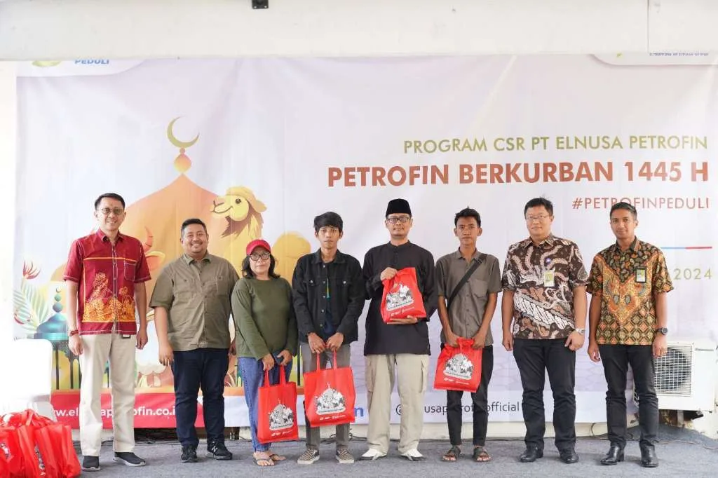 PT Elnusa Petrofin Rayakan Idul Adha dengan Program Berkurban 1445 H