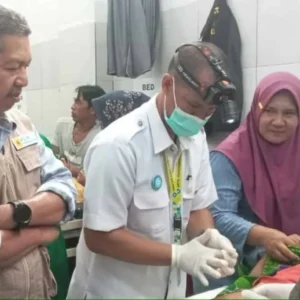 PT.PLN UBP Bengkulu unit PLTA Tes Lebong Gratiskan Khitan 46 Anak