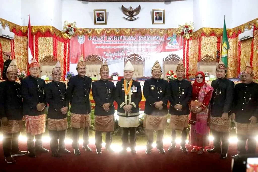 Rapat Paripurna Istimewa HUT Kabupaten Seluma ke-21 Tahun 2024 Dihadiri Gubernur Bengkulu