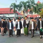 Sholat Ied di Masjid Agung Kota Blitar, Ini Pesan Walikota Santoso