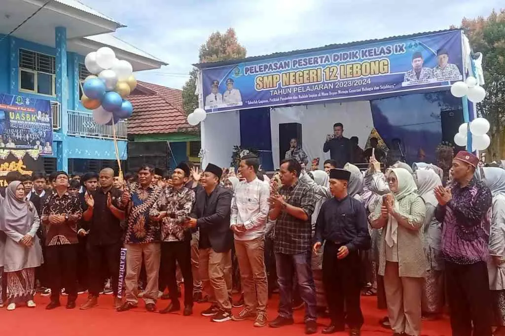 Sukses Gelar Acara Perpisahan, SMPN 12 Lebong: Terima Kasih Kepada Semua Pihak