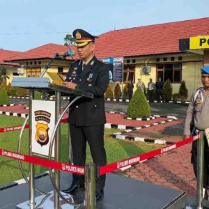 Wakapolres Mukomuko Pimpin Upacara Peringatan Lahir Pancasila 2024