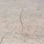 Baru Dibangun, Rabat Beton Desa Penandingan Sudah Retak