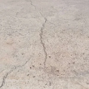 Baru Dibangun, Rabat Beton Desa Penandingan Sudah Retak