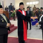 DPRD Kabupaten Lebong Gelar Paripurna Pelantikan PAW Waka II