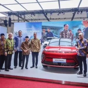 GIIAS 2024, Ma'ruf Amin Apresiasi Komitmen Hyundai dalam Mobilitas Berkelanjutan