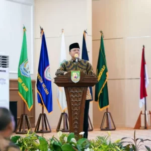 Gubernur Rohidin Pimpin Acara Pisah Sambut Danlantamal II dan Danlanal Bengkulu