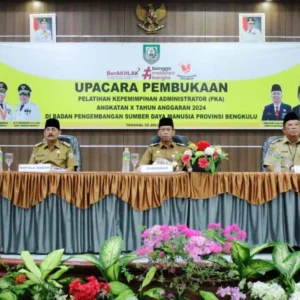 Pelatihan PKA Angkatan X Tahun 2024 di Lingkungan Pemprov Bengkulu Resmi Dimulai