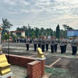 Polres Kaur Gelar Upacara Serah Terima Jabatan, 4 Kapolsek Resmi Berganti