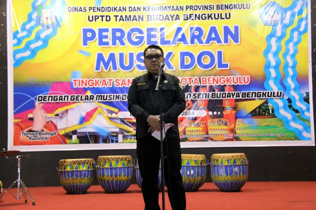 Semarakkan Bulan Muharram, Pergelaran Musik Dol UPTD Taman Budaya Bengkulu Berlangsung Meriah