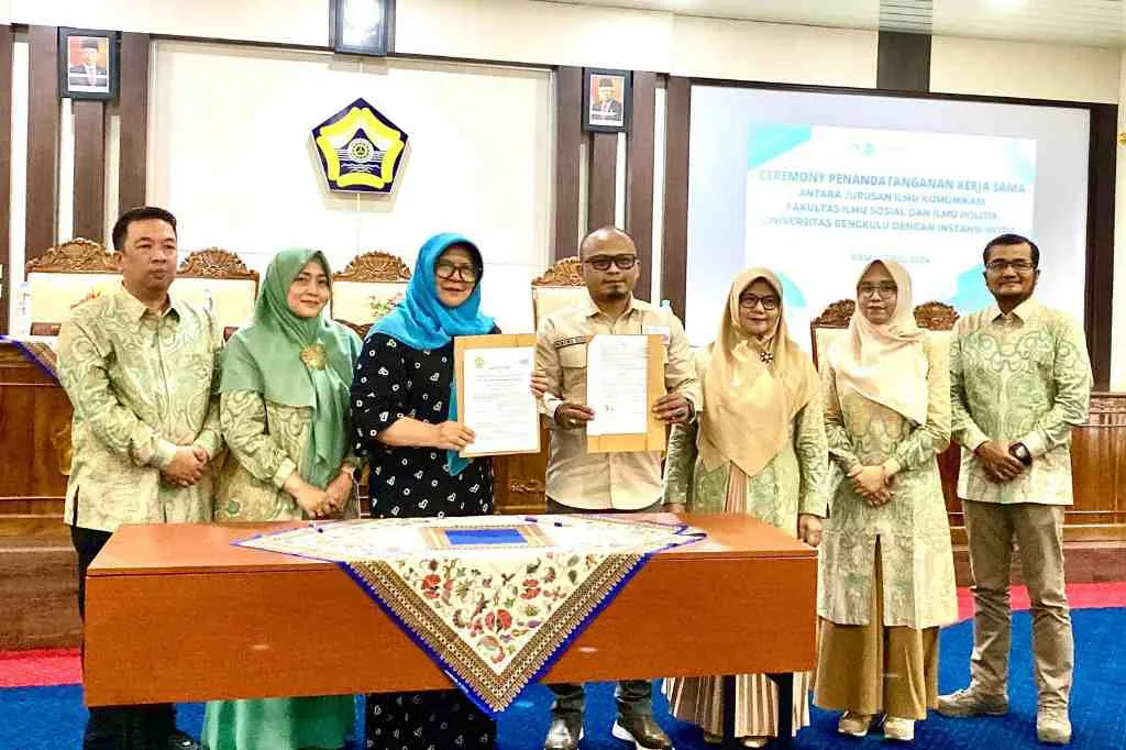 SMSI Bengkulu Jalin Kerjasama Dengan Jurusan Ilmu Komunikasi FISIP UNIB