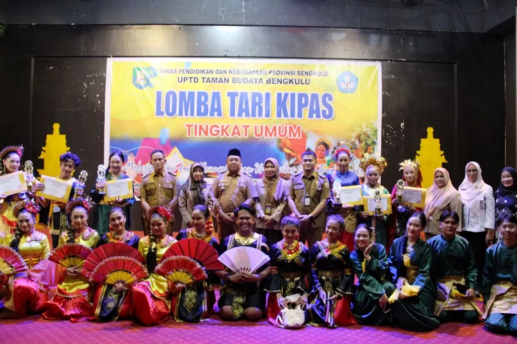 Taman Budaya Bengkulu Gelar Lomba Tari Kipas Tingkat Umum Tahun 2024