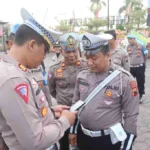 Usai Apel Pagi, Propam Polres Tegal Kota Mendadak Periksa Handphone Anggota