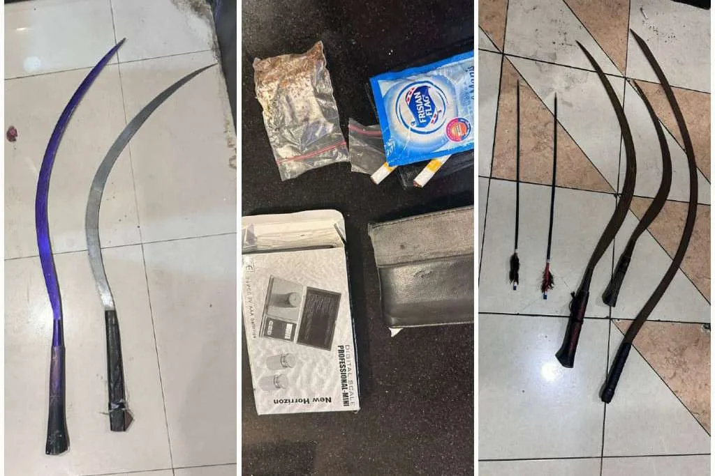 Diduga Hendak Tawuran, Polisi Amankan 9 Remaja, Sajam Hingga Narkoba