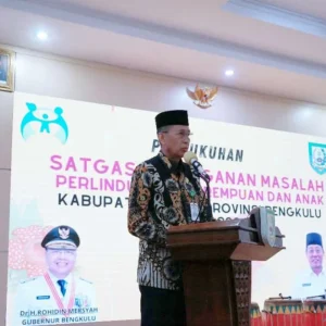 Fokus Perlindungan Anak, Pemprov Bengkulu Kukuhkan Satgas PPA di 9 Kab/Kota Fokus Perlindungan Anak, Pemprov Bengkulu Kukuhkan Satgas PPA di 9 Kab/Kota