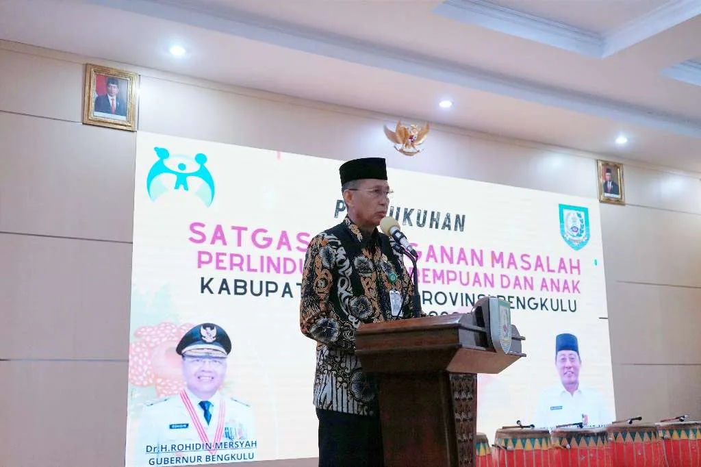 Fokus Perlindungan Anak, Pemprov Bengkulu Kukuhkan Satgas PPA di 9 Kab/Kota