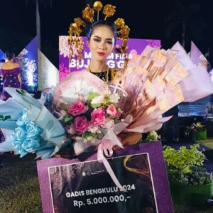 Gading dan Aura Resmi Dinobatkan Sebagai Bujang Gadis Bengkulu 2024