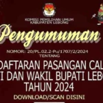 KPU Lebong Sampaikan Pengumuman Pendaftaran Calon Bupati Dan Wakil Bupati Lebong Tahun 2024, Cek Jadwalnya