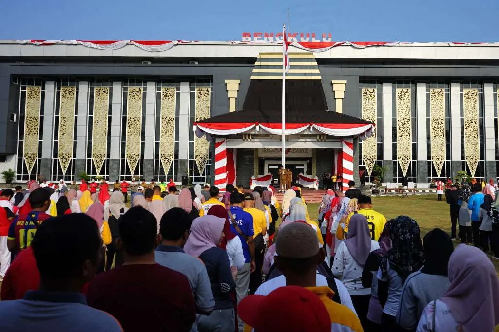 Meriahkan HUT RI ke-79, Kantor Gubernur Bengkulu Gelar Berbagai Perlombaan