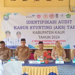 Pemkab Kaur Laksanakan Audit Kasus Stunting Tahap 1 di Desa Babat