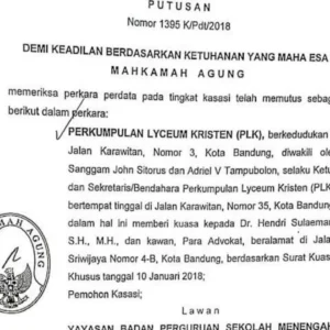 PT GMI Klarifikasi Kepemilikan Sah PLK atas Tanah SMAK Dago PT GMI Klarifikasi Kepemilikan Sah PLK atas Tanah SMAK Dago