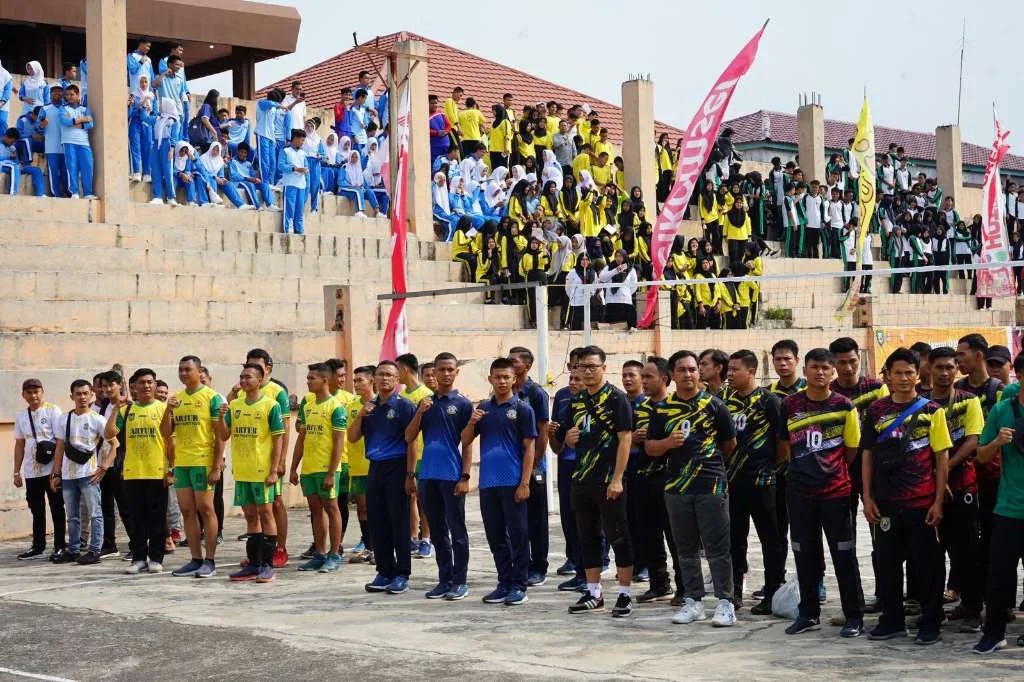 Rayakan HUT RI ke-79, Pemprov Bengkulu Gelar Turnamen Bola Voli Antar OPD