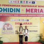 Rohidin-Meriani Pastikan Pimpin Bengkulu Tanpa Ngutang dan Suka Kabur Keluar Daerah