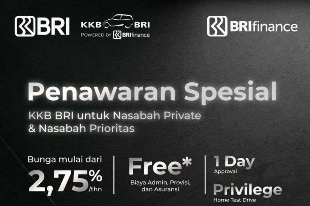 BRI Finance Luncurkan Program Pembiayaan Mobil Premium dengan Bunga Menarik