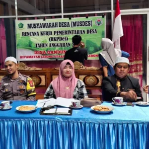 Gelar Musdes RKPDes, Pemdes Gandung Baru Bentuk Tim Penyusun Gelar Musdes RKPDes, Pemdes Gandung Baru Bentuk Tim Penyusun