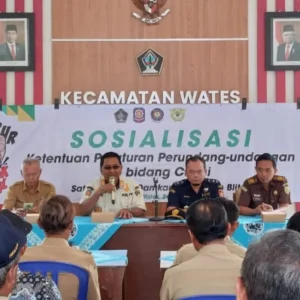 Gempur Rokok Iegal, Satpol-PP dan Damkar Kabupaten Blitar Gelar Sosialisasi