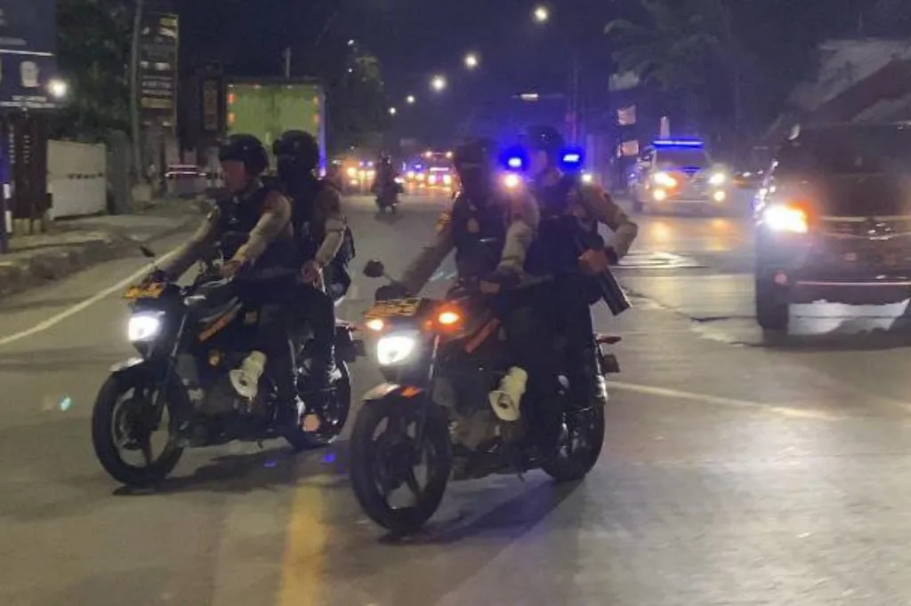Jaga Kondusifitas Tahapan Pilkada, Polres Tegal Kota gelar Patroli Skala Besar