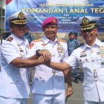 Letkol Laut (P) Rizki Purnama Putra Jabat Danlanal Tegal