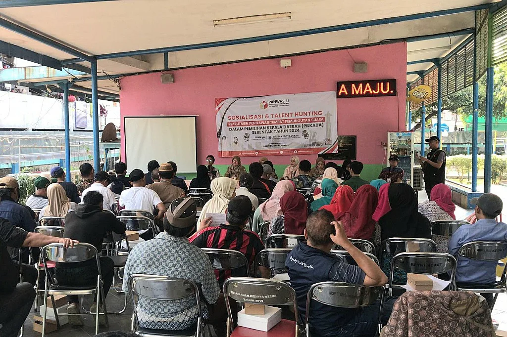 Panwaslu Kebon Jeruk Gelar Sosialisasi dan Talent Hunting Rekrutmen PTPS