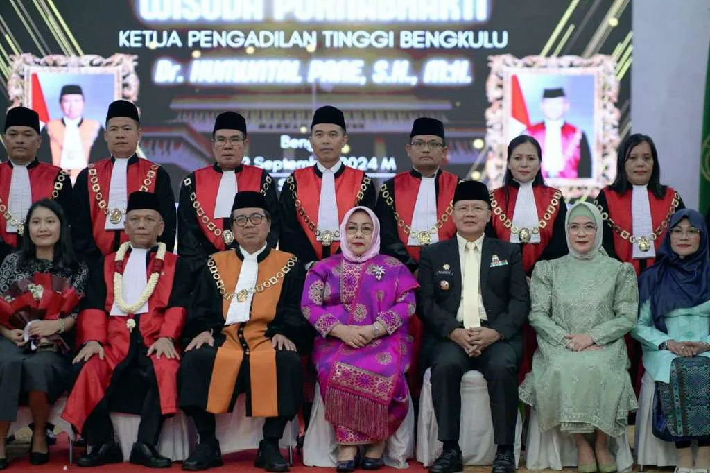 Purnabakti Humuntal Pane, Gubernur Rohidin: Selamat dan Terima Kasih
