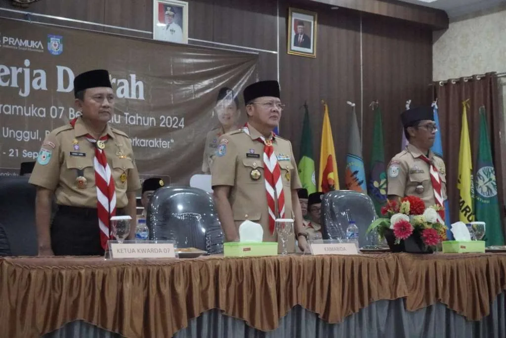 Rakerda Pramuka 2024, Wujudkan Pramuka Unggul di Bengkulu