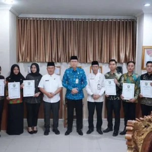 Sekda Bengkulu Terima Audiensi Purna Praja IPDN Angkatan XXXI Sekda Bengkulu Terima Audiensi Purna Praja IPDN Angkatan XXXI