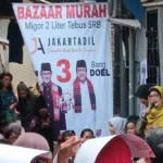 Bazzar Murah "JAKARTADIL" di Kelurahan Jati Pulo dan Kelurahan Palmerah Dipenuhi Warga