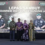 Danlanal Cirebon Hadiri Acara Lepas Sambut Danrem 063 Sunan Gunung Jati