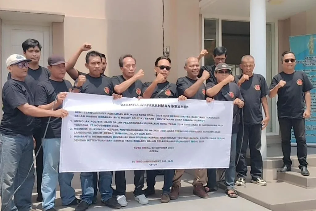 Deklarasi Money Politik Pada Pilwalkot Kota Tegal, Ketua GERAM : Mengkebiri Fungsi Keadilan