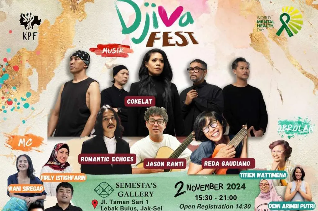 Djiva Fest 2024: Festival Musik untuk Kesehatan Mental