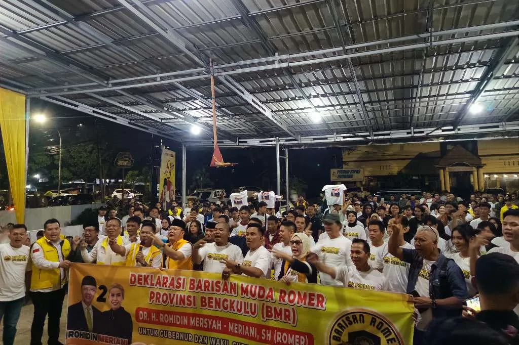 Lantik BMR, Rohidin Mersyah Optimis Anak Muda Berfikir Cerdas dan Sehat Dalam Memilih
