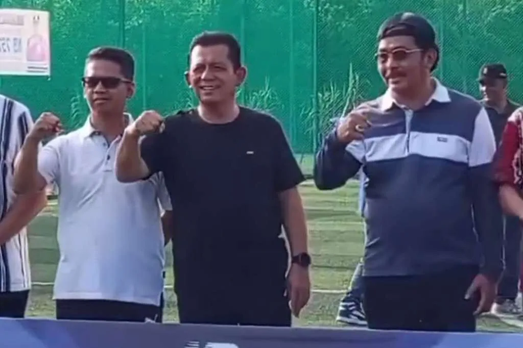 Pak Cik Ansar Buka Turnamen Mini Soccer NB 757 Cup 2024